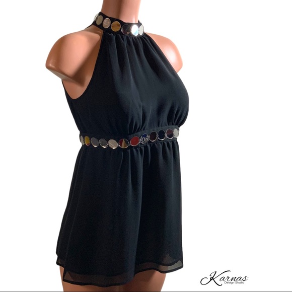 MICHAEL Michael Kors Tops - Michael Kors Silk Sleeveless Mirror Top 8